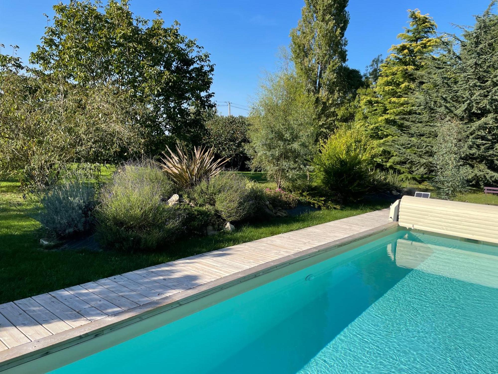 Villebernier Chambres D Hotes Avec Piscine Et Spa La Foliere Saumur المظهر الخارجي الصورة