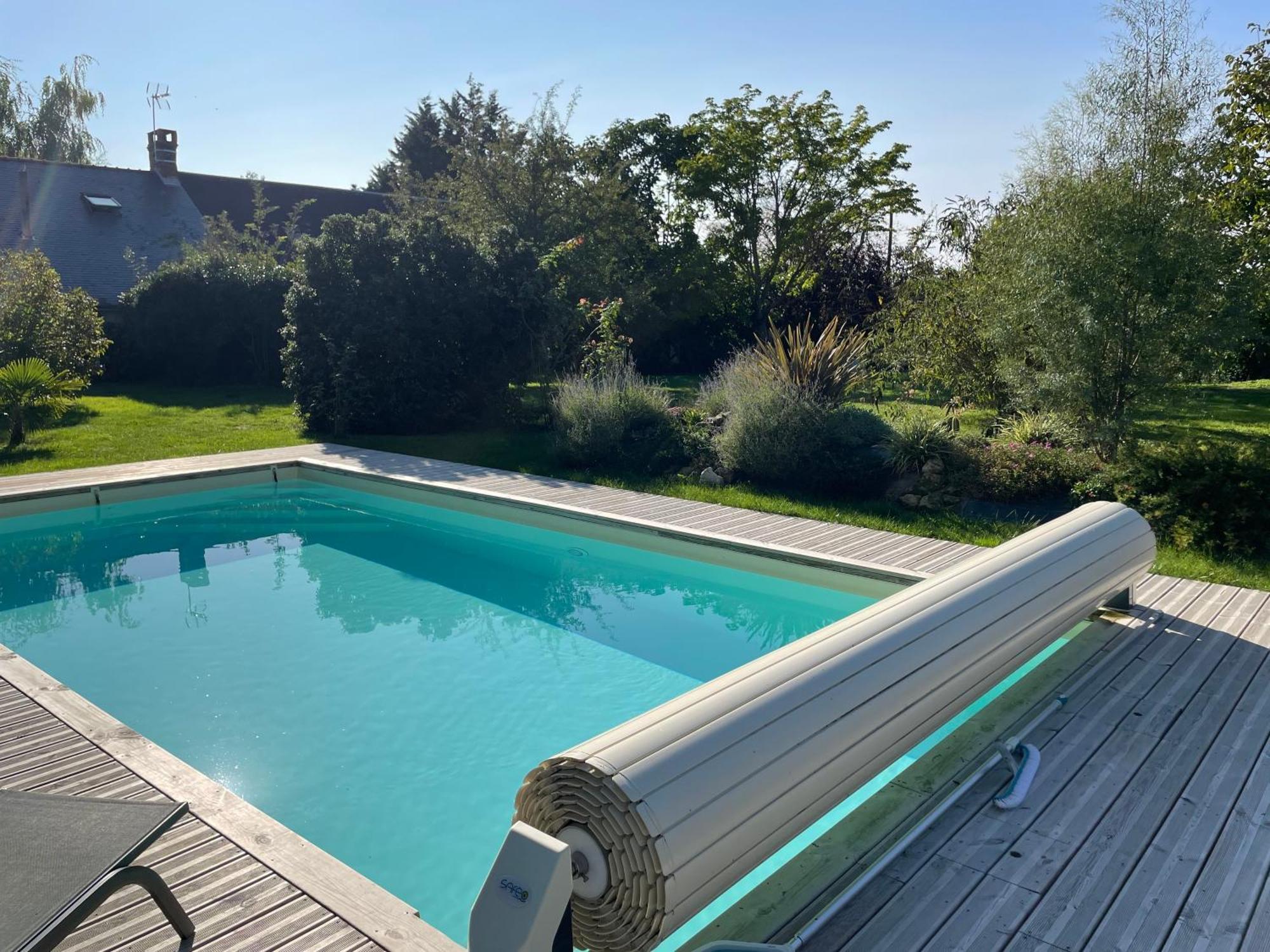 Villebernier Chambres D Hotes Avec Piscine Et Spa La Foliere Saumur المظهر الخارجي الصورة